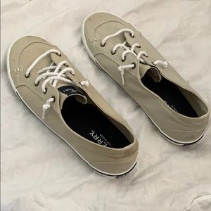 Tan Sperry Boat Shoes